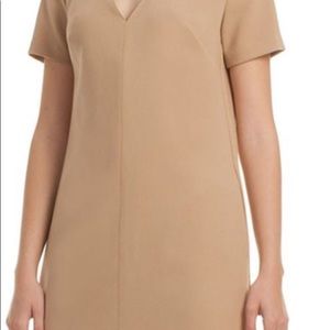 Trina Turk Brand New With Tags Choker Dress Tan Fully Lined Size 10
